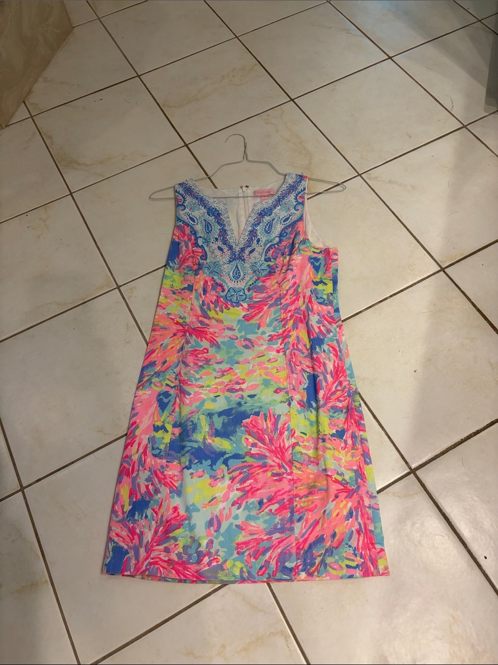 Lilly Pulitzer Floral Pattern Dress